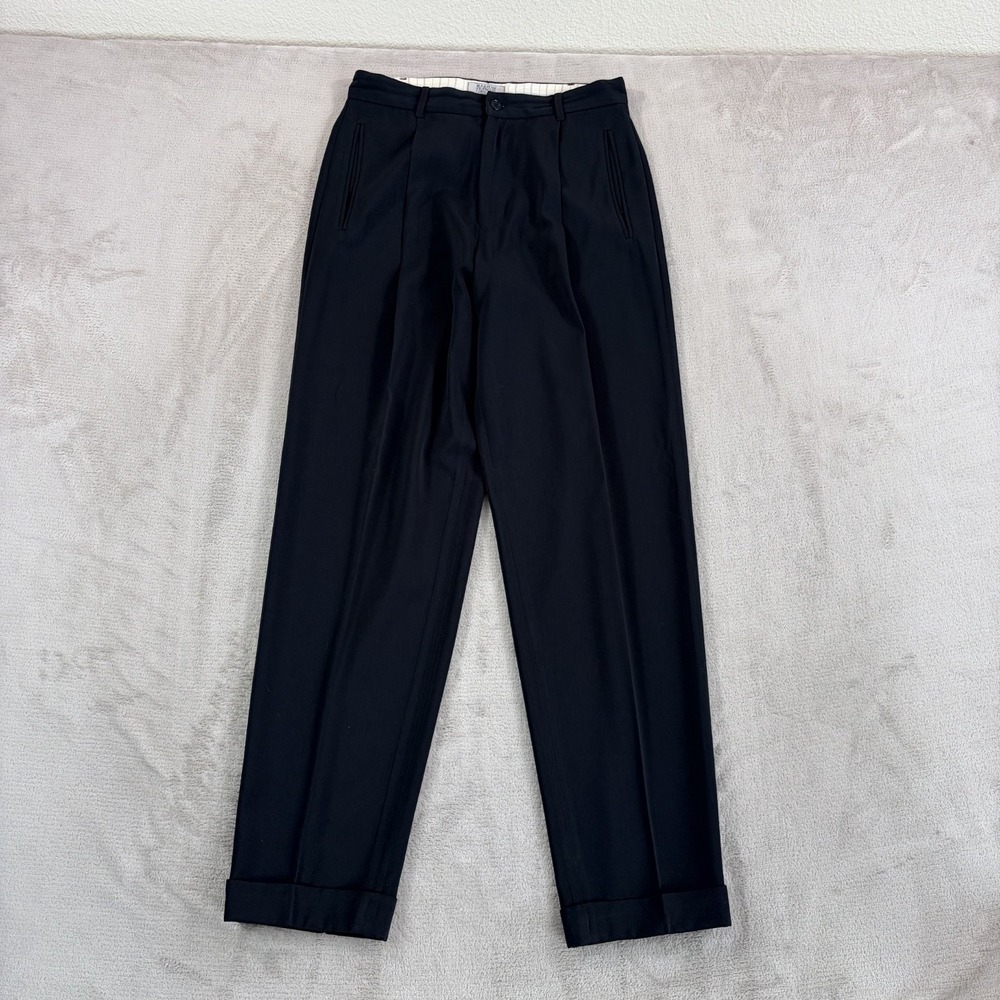 Vintage Marithe Francois Girbaud Baggy Pleated Pants Trousers Men 28x31 Italy